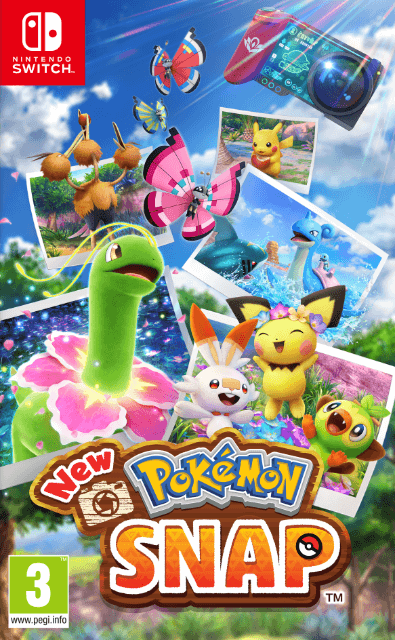 New Pokemon Snap box art for Nintendo Switch